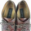Washington/ Vintage Handmade Wingtip Business Shoes Leather Brown 24cm Braided Design(USED)