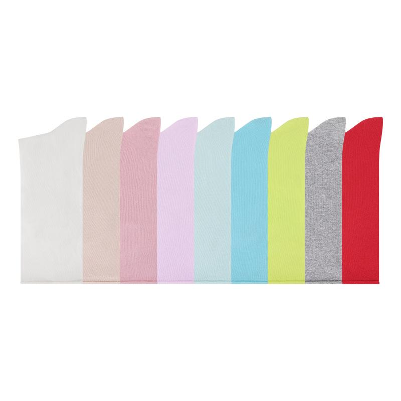 5 Perechi Șosete Puf Tub Mediu Șosete cu Degete Libere Șosete Subțiri de Vară pentru Femei Ciorapi Respirabili Simpli