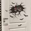 Halloween Scary Eyes Bat Bedroom Living Room Porch Home Decoration Wall Sticker