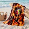Lens FC Print Microfiber Beach Towel Quick Dry Absorbent Large Towel For Beach Swimming Travel