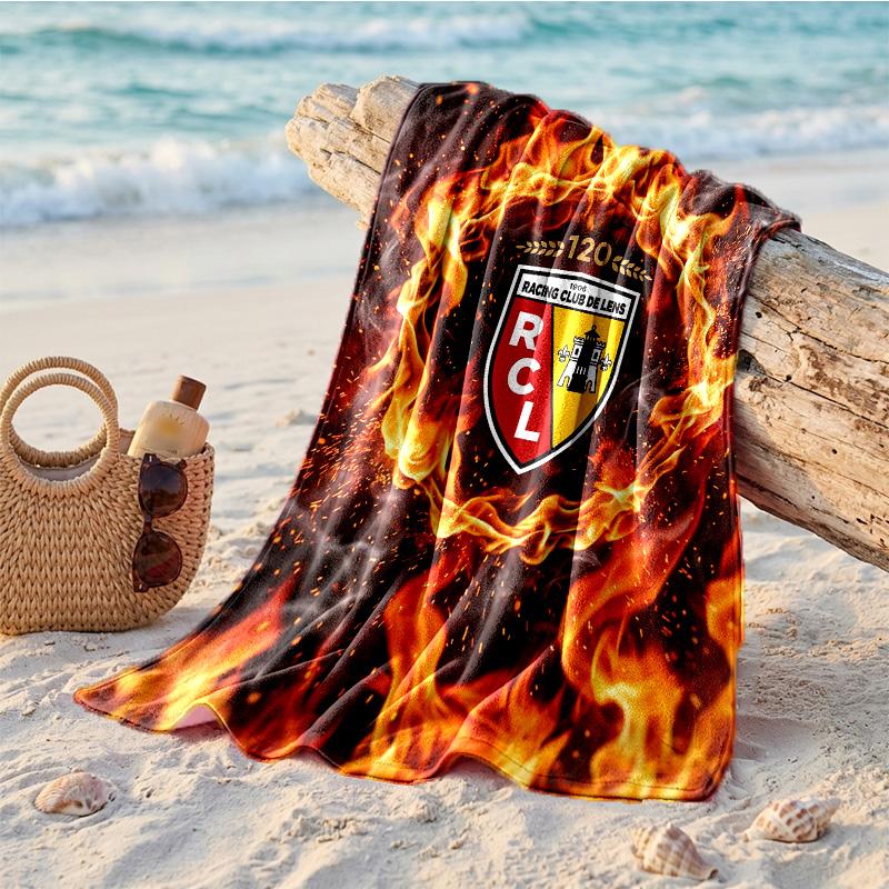 Lens FC Print Microfiber Beach Towel Quick Dry Absorbent Large Towel For Beach Swimming Travel