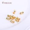 4*6MM High-Quality Large Hole Bamboo Beads,Gold Plated Tube Spacer Beads For Bracelets Necklace Making DIY Jewelry Accessories