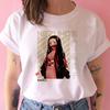 2023 New Women T-Shirt Kimetsu No Yaiba Demon Slayer Top Female T Shirt Harajuku Streetwear O-Neck Casual Ladies Tees Clothing