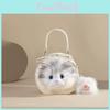 Ragdoll Cat Plush Mini Bag With Zipper Closure For Daily Use