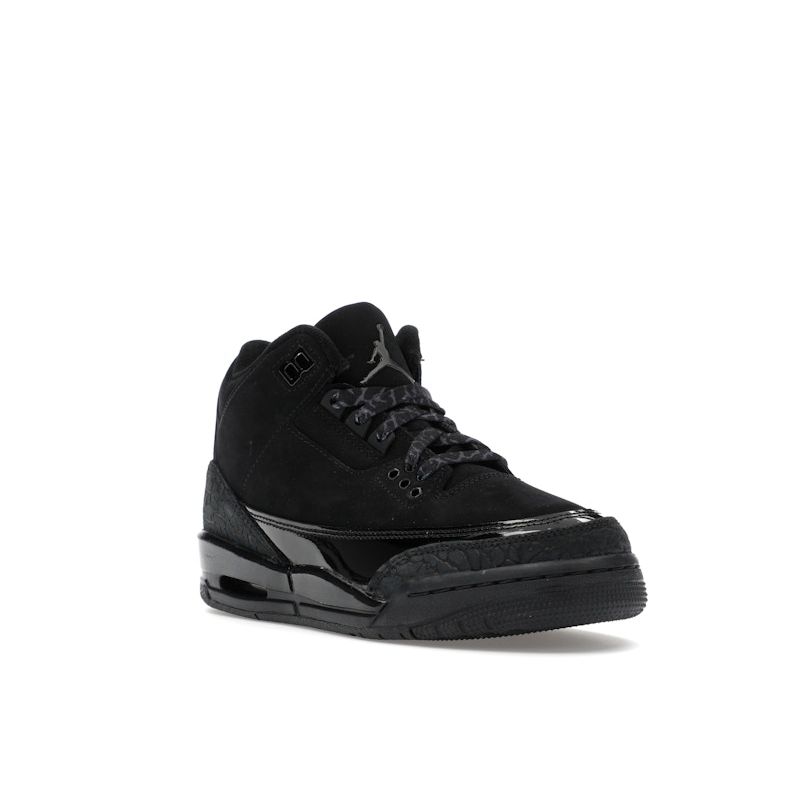 Air Jordan 3 Retro GS Black Cat 2025 Kids Sneakers Dark-Charcoal DM0967-001
