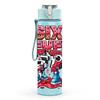 1PC Six Seven Comic Graffiti Design 750ml Color Plastic Sports Water Bottle Leakproof Flip Straw Lid Suitable for Sports Office Home Use