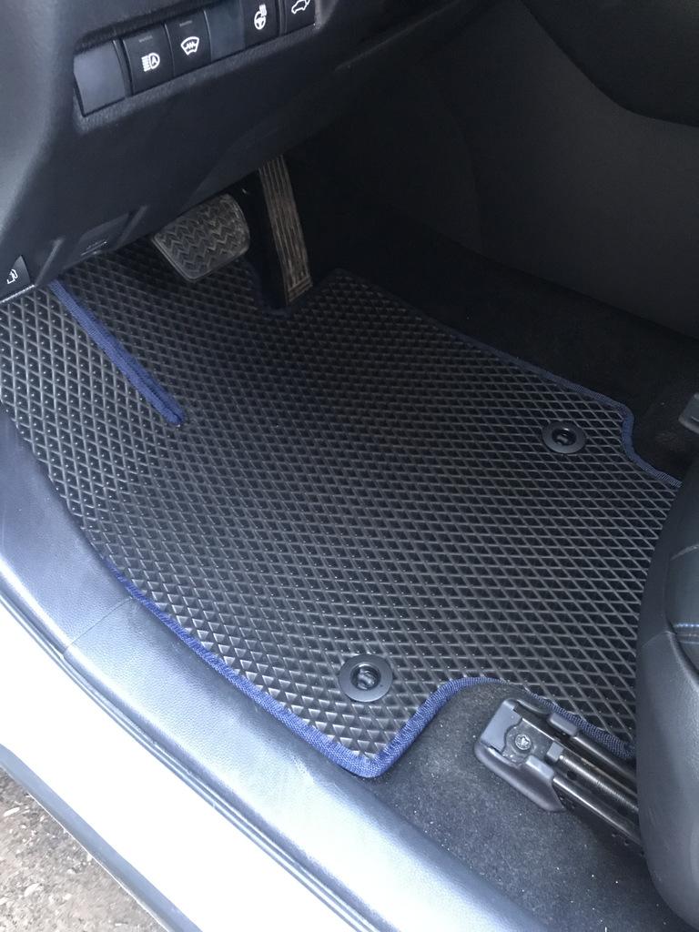 Floor Mats EVA Automatic Transmission (black) for Toyota Rav 4 2019-