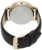 Fieldwork Danny Analog Watch with Leather Strap, QKS136-6, Men's, Black