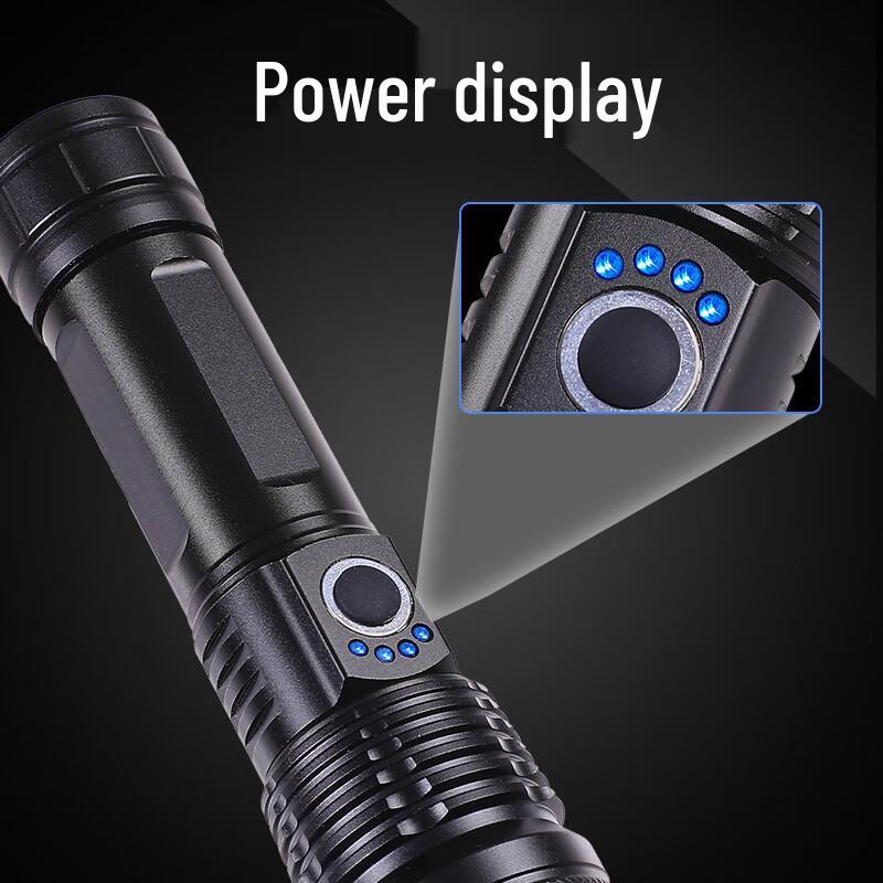 OEING Ultra-Bright Rechargeable Outdoor Flashlight