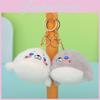 Colorful Ocean Animal Plush Keychain In Various Shapes Including Crab Dolphin And Seal