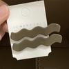 2pcs/set Acetate Hair Clips Pastel Color Wave Geometric Barrettes Women Hair Accessories Side Pins Hairpin