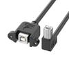 Cavo USB 2.0 Tipo B per Stampante Scanner con Viti per Montaggio a Pannello Lunghezza Estesa 480Mbps Trasferimento Dati Veloce