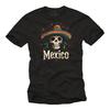 Cool Car Rockabilly Shirt or Kids Shirt for Men with White "Hot Rod Drag Race V8" Print, Black S-XXXXXL