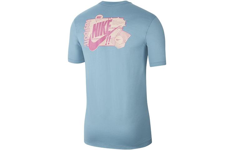 Мужская футболка Nike с втачным рукавом, синяя, CT6869-424 M
