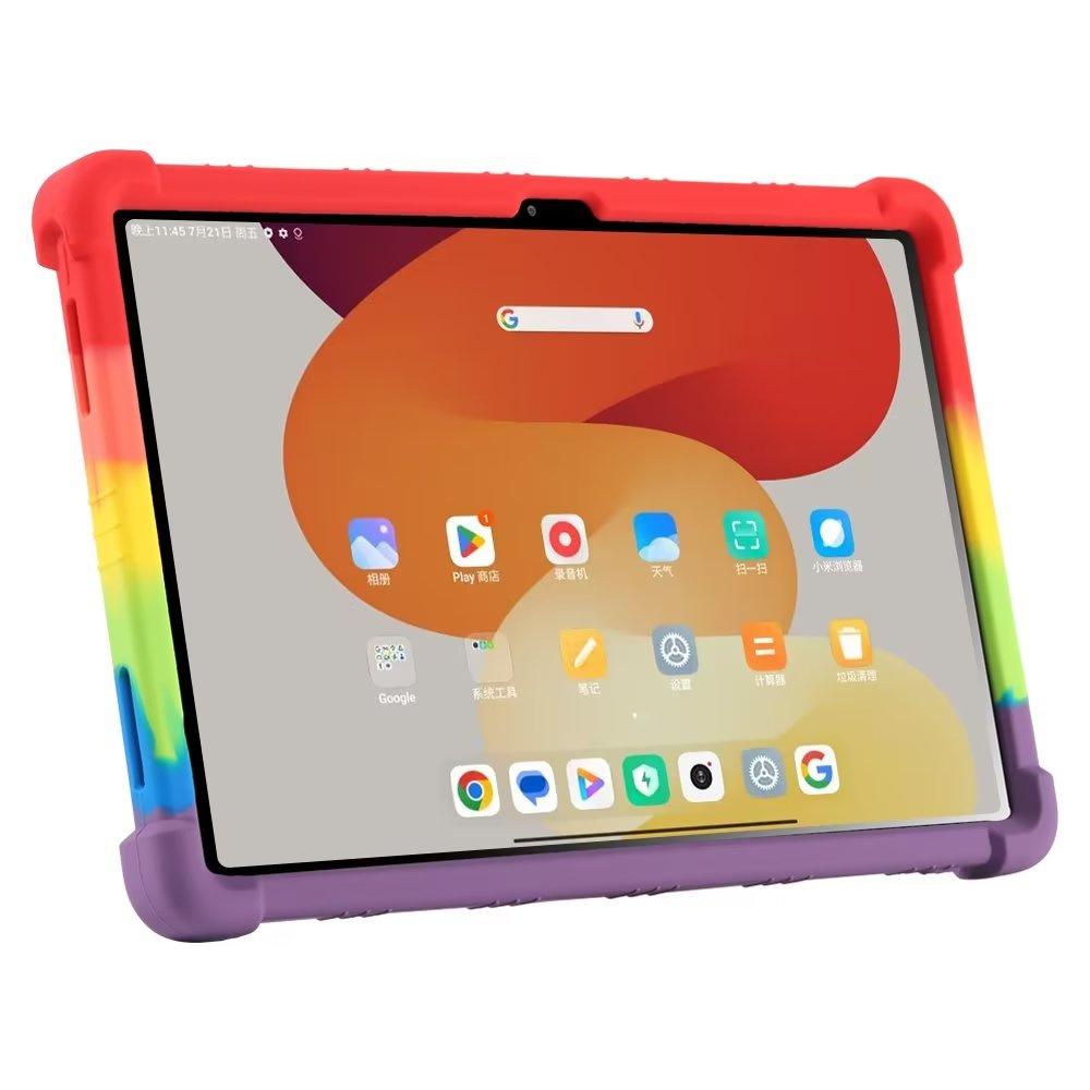 Silicone Case for Xiaomi Redmi Pad SE 11", Impact, Armored, Multicolor