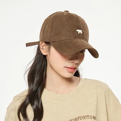 Spring Summer Baseball Cap for Women and Men Polar Bear Embroidery Hip Hop Snapback Caps Cotton Sun Hats Unisex Casual Visor Hat