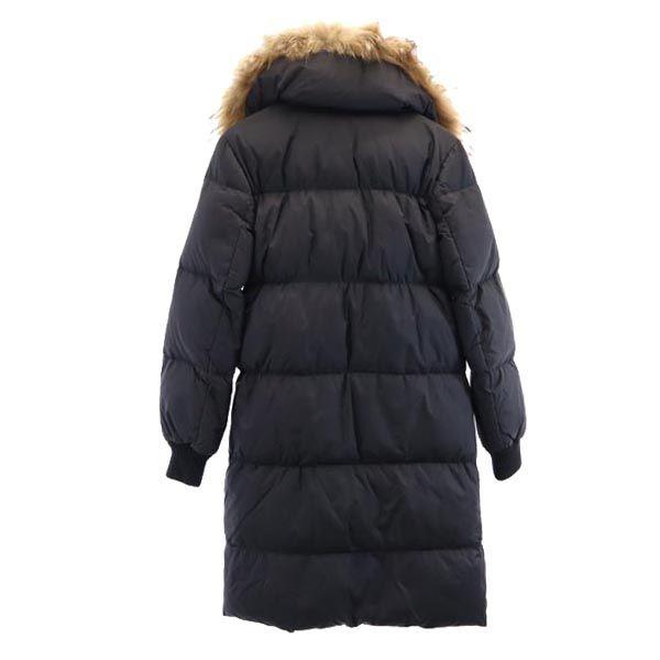 BCBGMAXAZRIA Down Coat S Black Series Hood Women Used