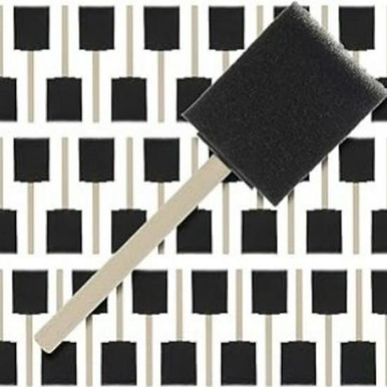 12-Piece Kids' Painting Sponge Brush Set with Rollers and EVA Stamps for DIY Art