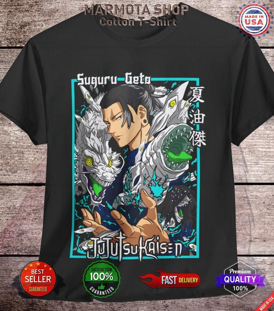 

Geto Suguru Jujutsu Kaisen Kenjaku Satoru T-Shirt Anime Japanese Tee Shirt JJK L