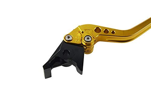 Bike Parts Center Billet Páčka Brzdová páčka Páčka spojky Univerzální Vlastní Sada pák Jednotka Eloxovaná zlatá 910148