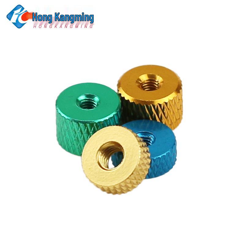 Aluminum Alloy Knurled Nut M2/M3/M4 Micro-adjustment Drone Frame & Computer Water Cooling Screw Cap