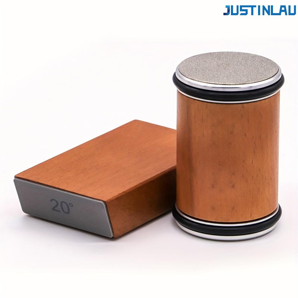 

15°/20°Sharpening Stone Utensilios Para Casa Carborundum Sharp Roller Knife Sharpening Tool Set Kitchen Accessories коричневый