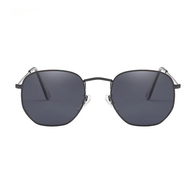 Vintage Metal Men Sunglasses Brand Designer Sun Glasses Women Female Classic Driving Eyewear UV400