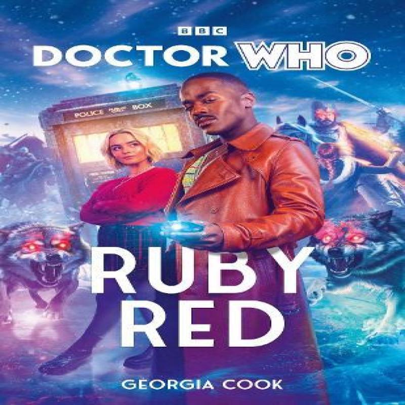 Doctor Who Ruby Red by Georgia Cook Hardback Book 9781785948992