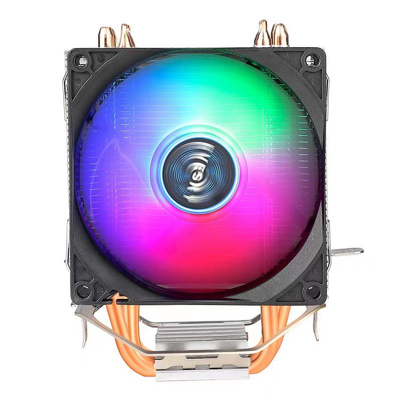 Accumulate Frost 400 ARGB CPU Cooler, Silent Thermal Control for I5 and AMD 1700 Desktops