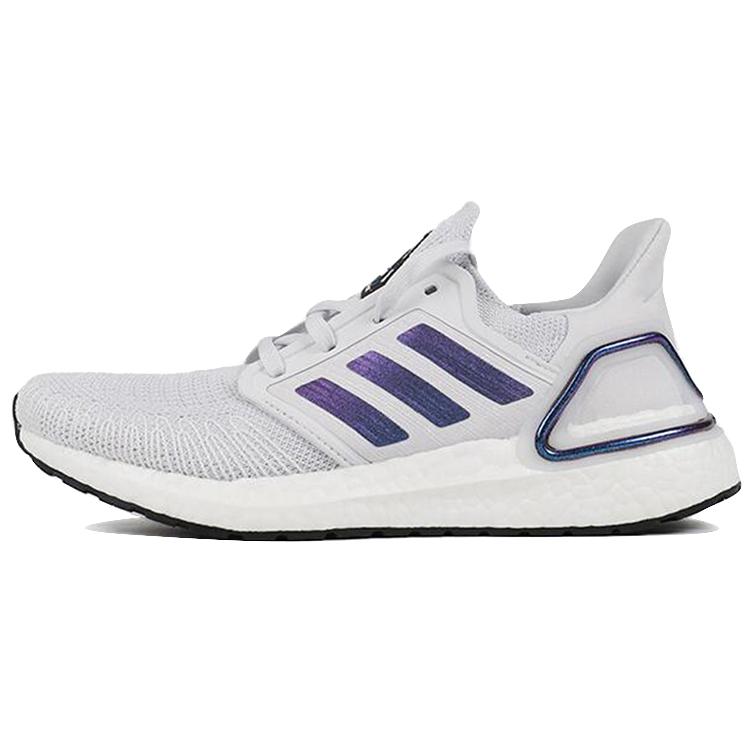 New Adidas Ultra Boost 20 Dash Grey Blue Metallic Women's EG0715