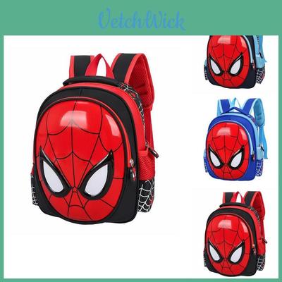 Adorable Waterproof Spiderman Backpack Breathable Durable For Kids School Use