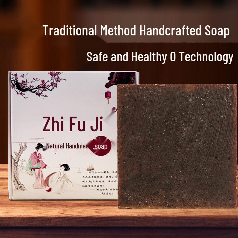 Thuja Leaf & Fo-Ti Herbal Shampoo Bar - Handmade Cold Process Hair Care Soap