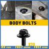 20PC Body Bolts Fastener Screws M6-1.0X Fender 16Mm Long- 10Mm Hex- 17Mm Washer