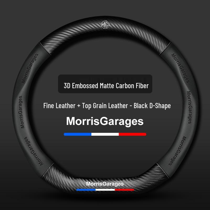 

MG & Roewe Genuine Leather Steering Wheel Cover for MG6, HS, MG5 EV, MG3, MG3SW, MG3 Navigator, ZS 38 cm