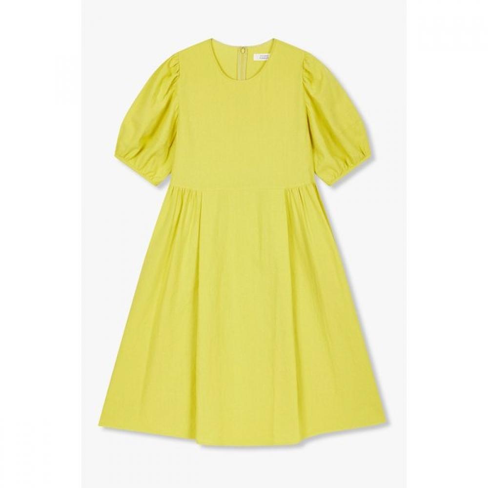 

Платье с короткими рукавами-фонариками Studio Tomboy 9195241023ar 22 (light yellow)/One size