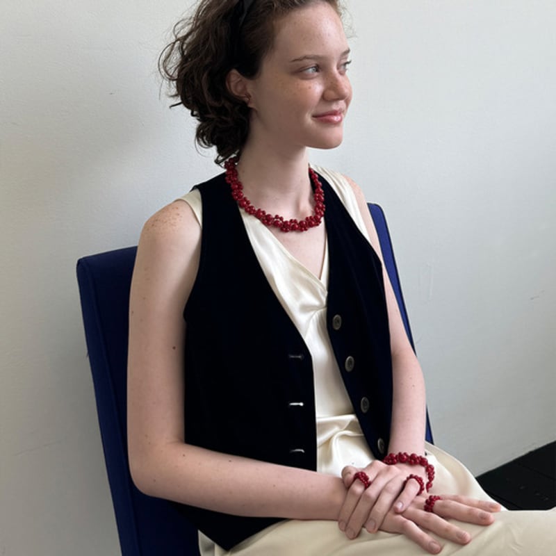 MARTA Redberry Necklace. L