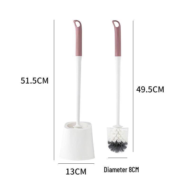Household Soft Bristle Long Handle Toilet Brush