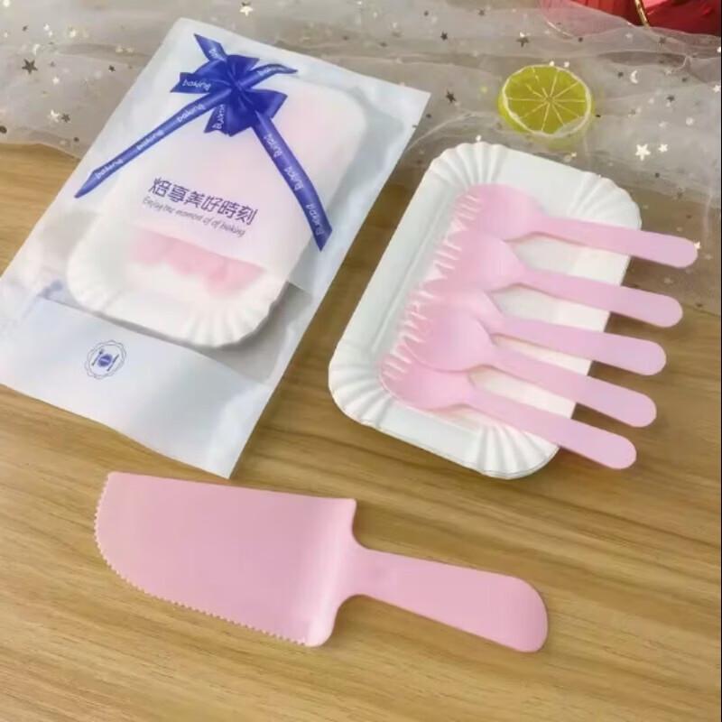 Одноразовый пластиковый набор для торта