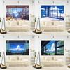 Japanese Comics Landscape Tapestry Office Living Room Decoration Home Wall Tapestry