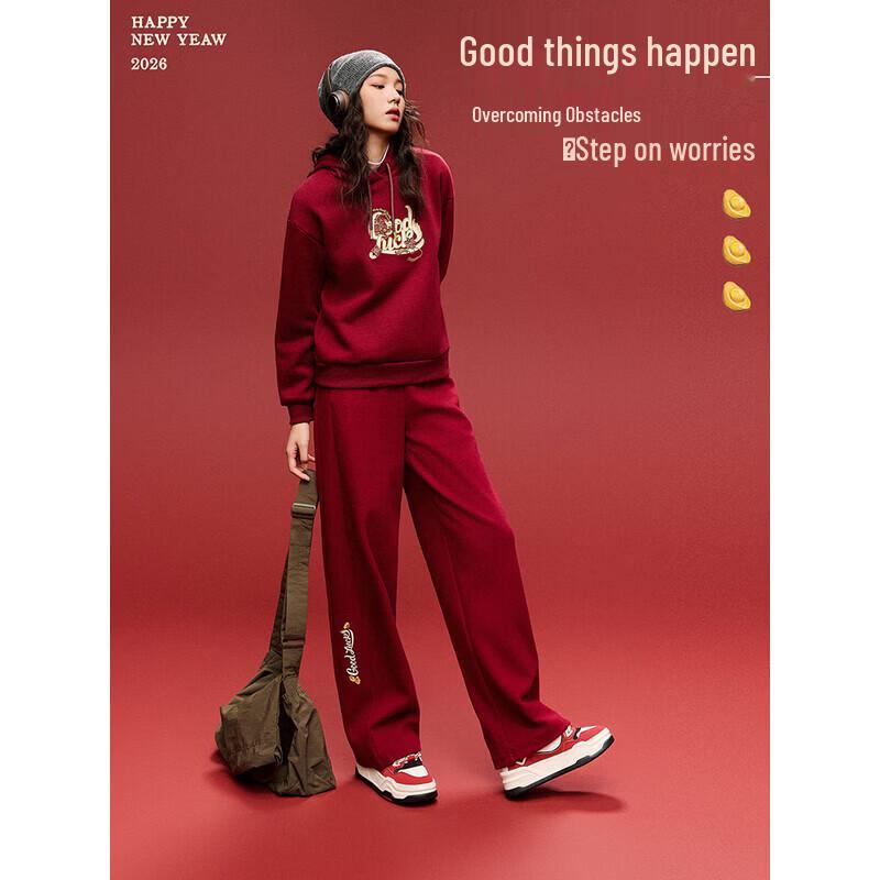 Anta Women's Fleece Lined Sports Sweatpants