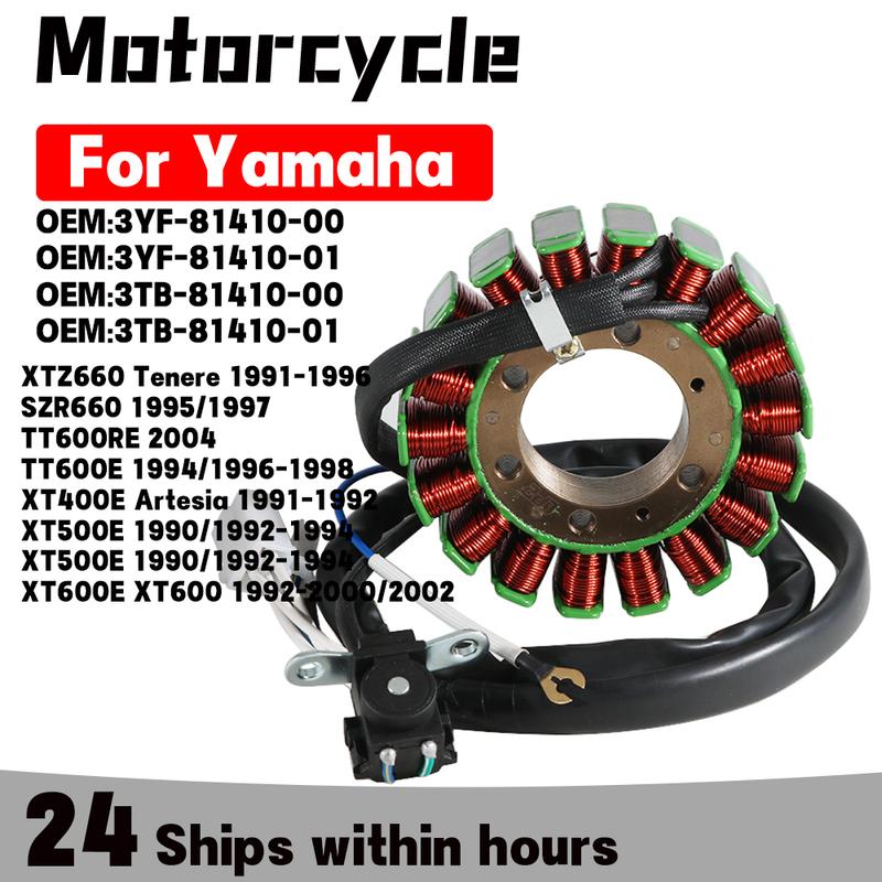 Ignition Stator Coil For Yamaha XTZ660 Tenere SZR660 XT600 EA EAC EB EBC ED EDC EE EEC EF EFC EG EGC XT400E TT600RE 3TB-81410-00