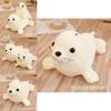 Sea Lion Plush Toy For Kids Soft Stuffed Animal Decor With Crystal Velvet Filling
