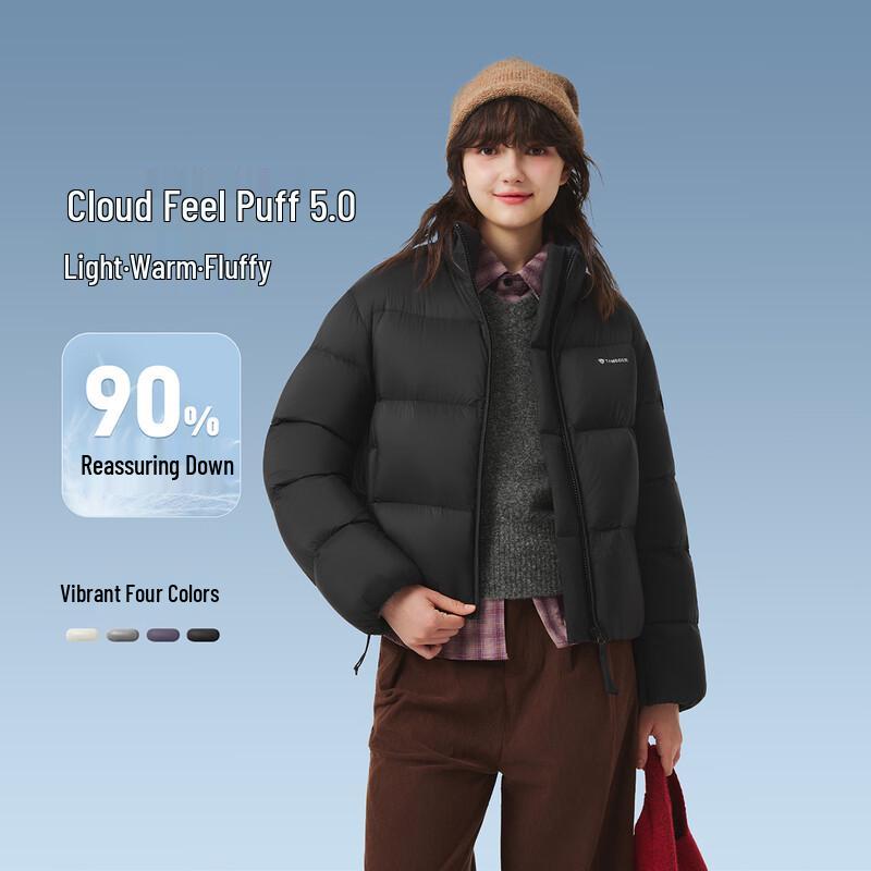 Tanboer Women's Short Stand-Collar Winter Down Jacket TB5530356D