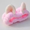 Lovely Cute Makeup Tools Spa Clean Face Party Hair Band Cat Ears Fluffy Headband