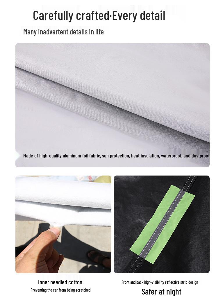 Durable Motorcycle Rain and Sun Protection Cover