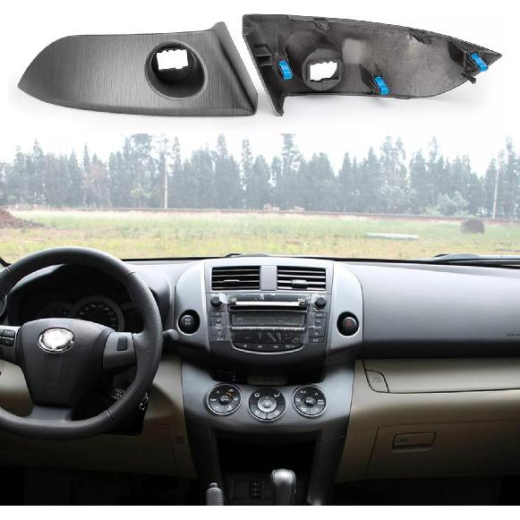 Bande de Garniture de Couvercle de Tableau de Bord Central pour Toyota RAV4 Base Limited EV Sport 2006 2007 2008 2009 2010 2011 2012 Finition du Bloc d'Instruments Central