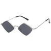 Punk Sunglasses Women Men Brand Designer Small Rhombus Sun Glasses Ladies Metal Frame Driving Eyewear  Mujer