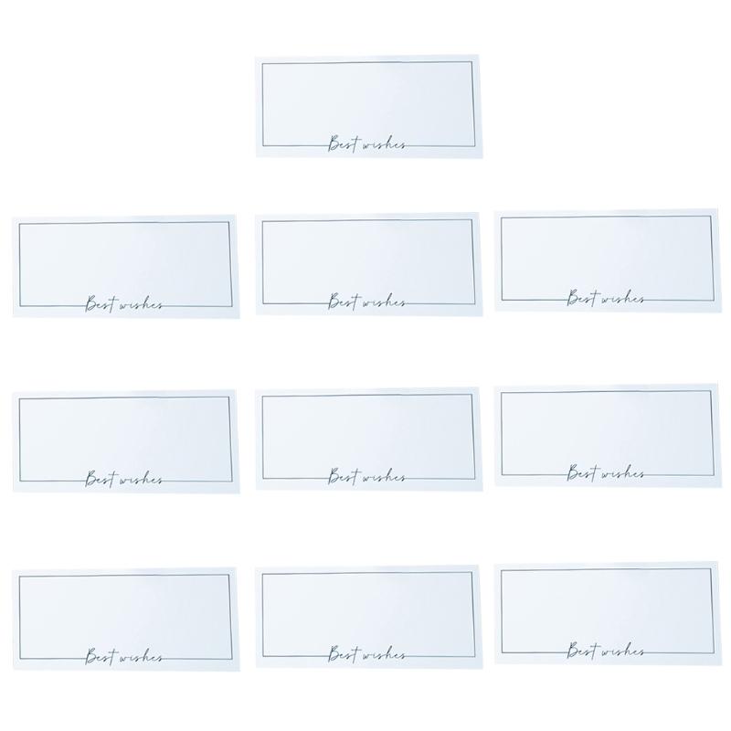 

10 Pcs Grateful Labels Gift Greeting Card Thank You Card for Celebration,Wedding,Baby&Bridal Shower Best Paper Greetings
