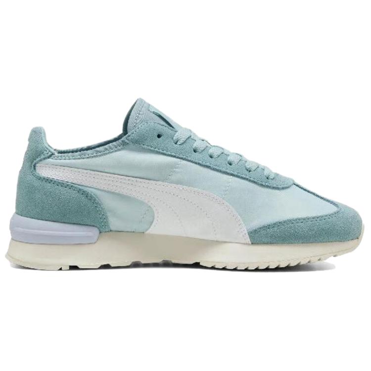 Puma R78 Wind Nylon Comfortable Versatile Low-Top Lifestyle Casual Shoes Unisex sneaker Green 400694-05