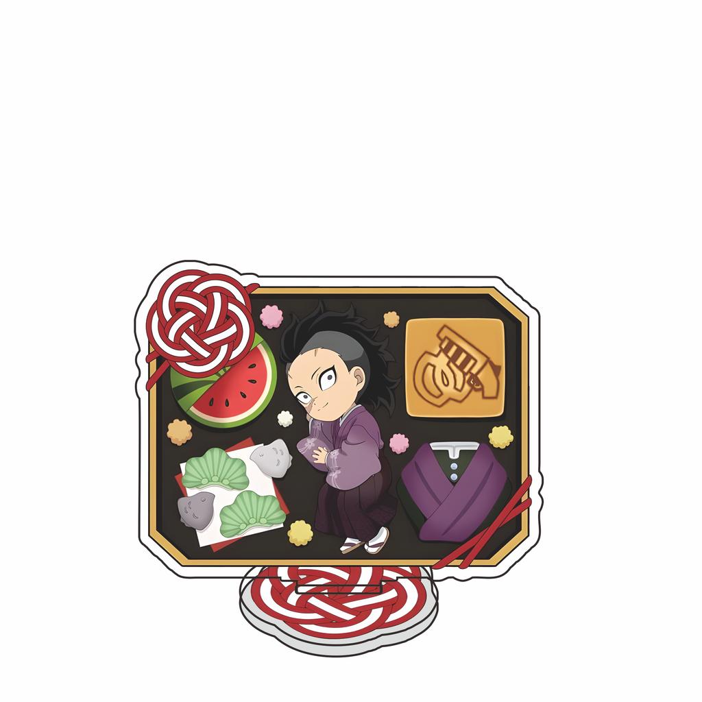 Anime Demon Slayer Acrylic Desk Stand Figures Tanjirou Nezuko Plates Kyoujurou Cute For Decoration Cartoon Gifts